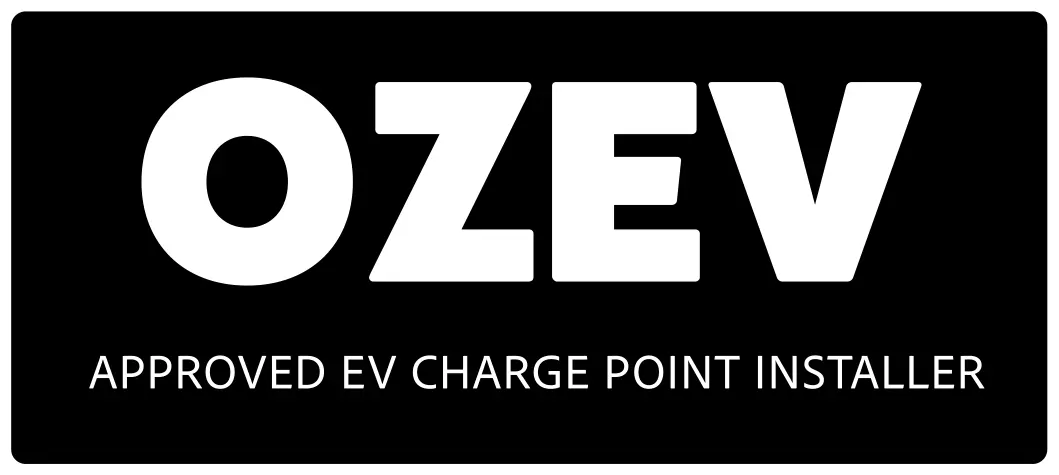 OZEV approved EV charge point installer logo.