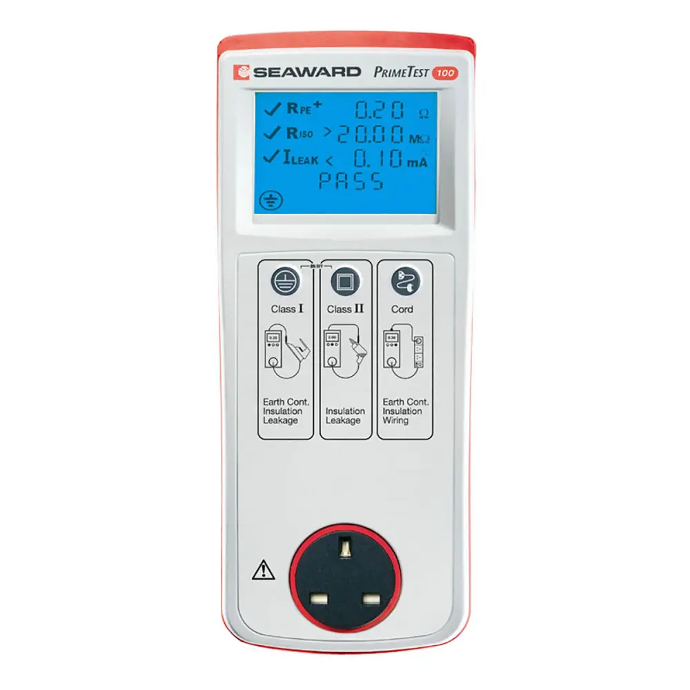 We use professional equipment as part of our PAT testing toolkit.