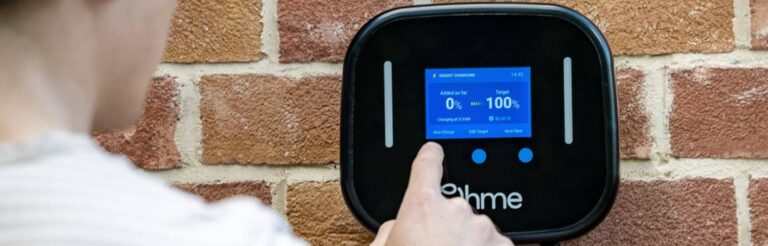 Ohme Home Pro review - type 2, 7.4kW EV charger.
