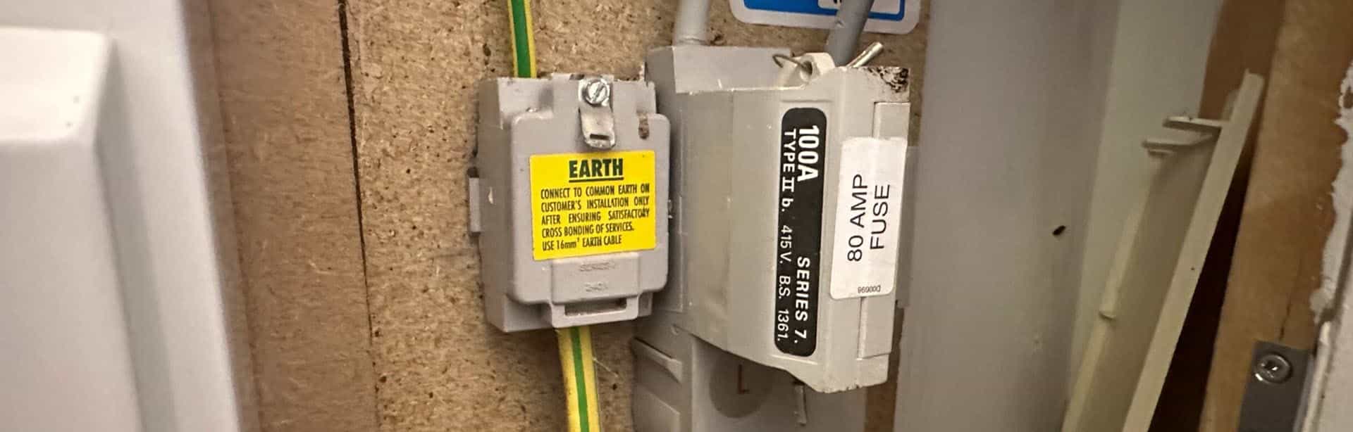 A 60-amp main fuse can easily be overloaded causing a blown fuse and a power cut.