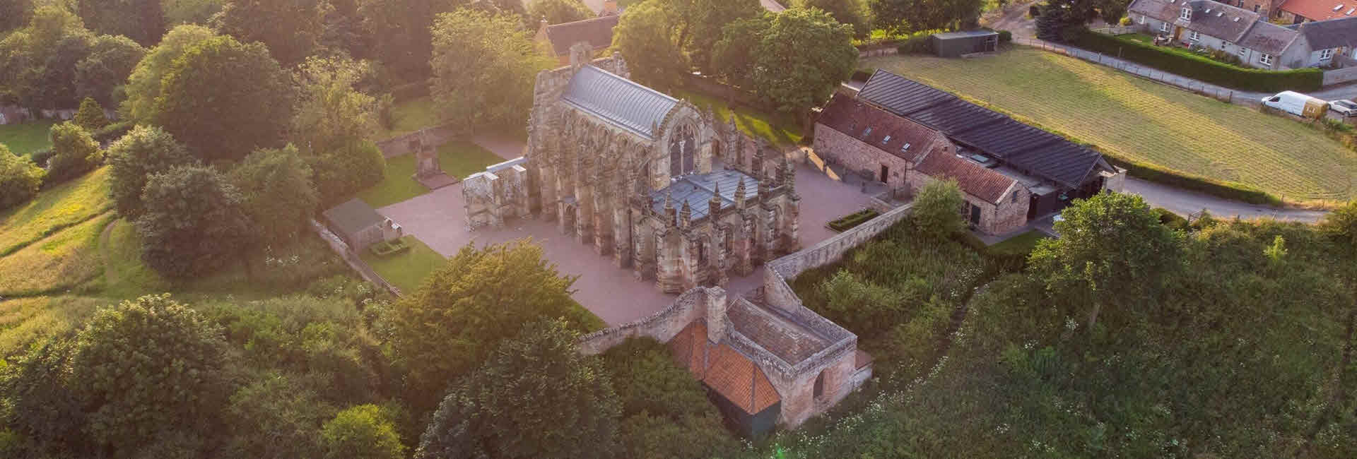 Commercial EICR testing at Rosslyn chapel.