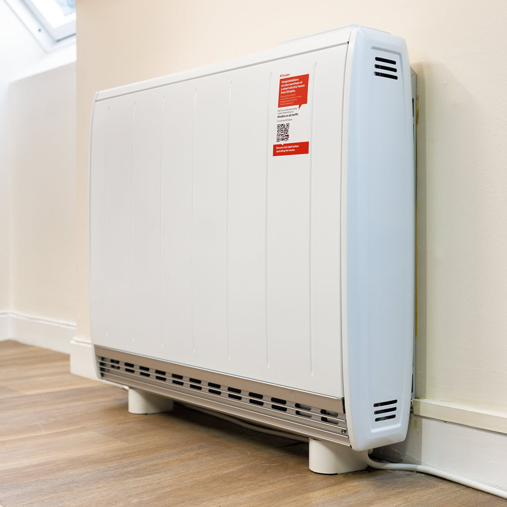 This Dimplex looks great and is ready to keep the building lovely and warm.